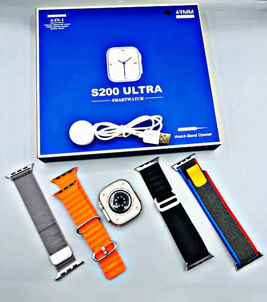 S200 Ultra 4in1 Smartwatch